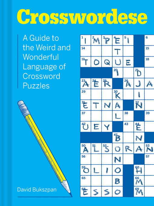 Title details for Crosswordese by David Bukszpan - Available